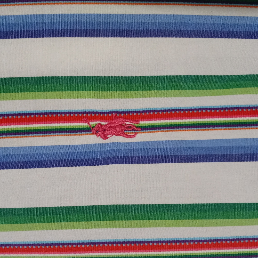 💚VTG Polo Ralph Lauren💚 - Men's Multicolor Stripe L/S Button Down - Picture 4 of 11